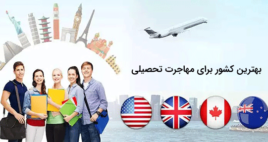 بهترین کشور برای مهاجرت تحصیلی