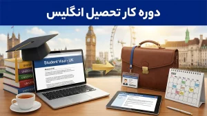 دوره کار تحصیل انگلیس
