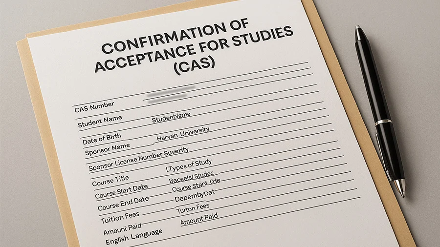 نامه CAS